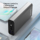 Power Bank ColorWay 20 000 mAh Full (USB QC3.0 + USB-C Power Delivery 22.5W) Gray