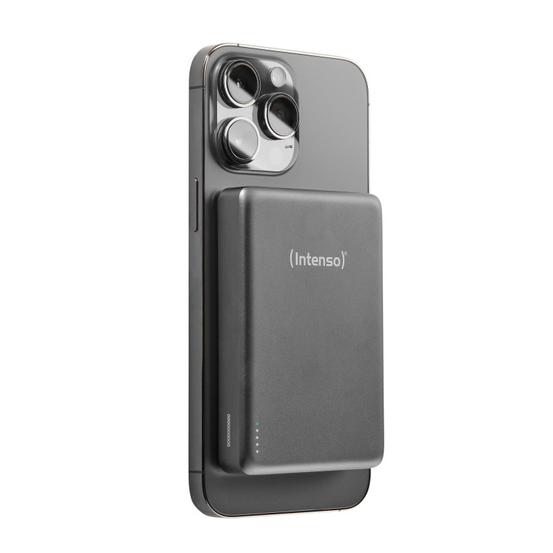 Портативний зарядний пристрій INTENSO USB 10000MAH MAG GREY 7344034