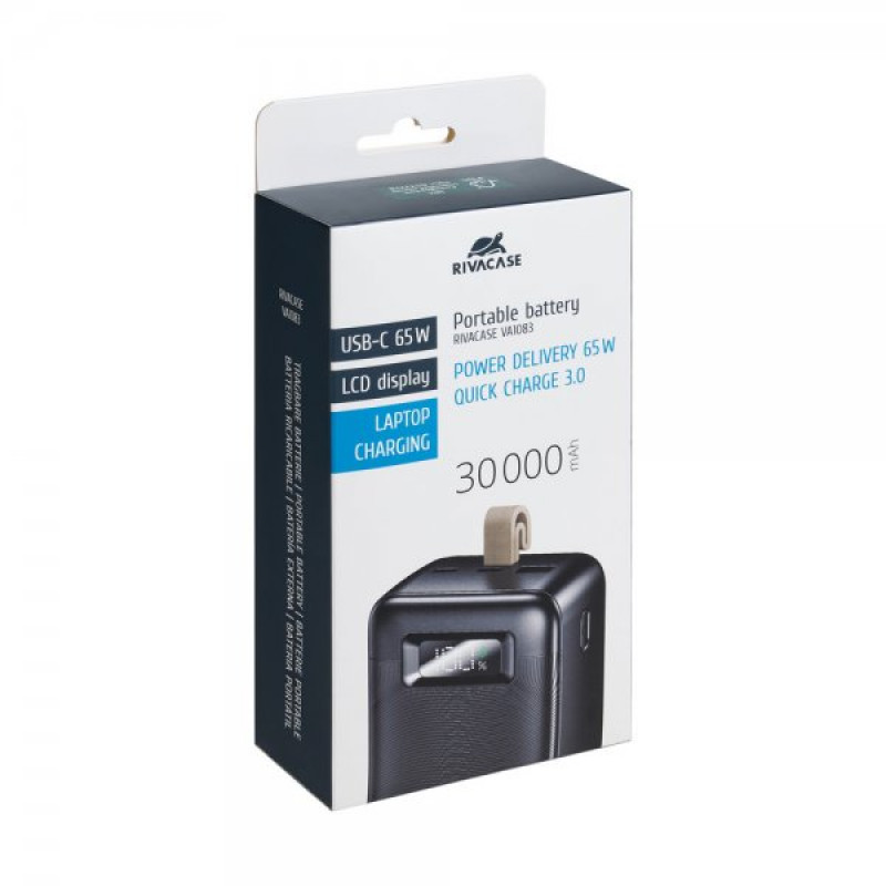 Power Bank Rivacase RIVAPOWER VA1083 (Black)