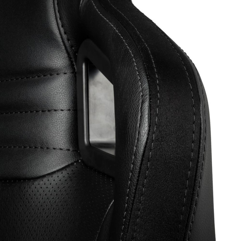 Ігрове крісло Noblechairs EPIC штучна шкіра, чорний NBL-PU-BLA-002