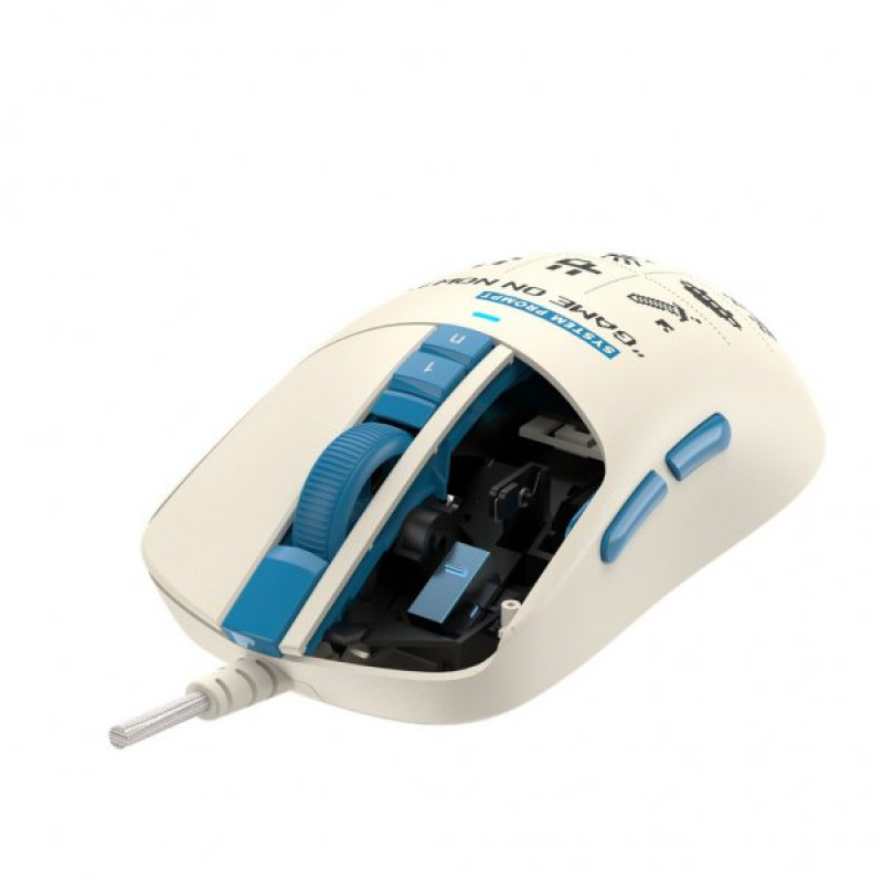 Миша ігрова Bloody W72 Ultra (Pixels Blue)