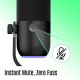 Мікрофон Streamplify MIC MINI-48-RGB-ST, чорний SPMC-MM1C327.11