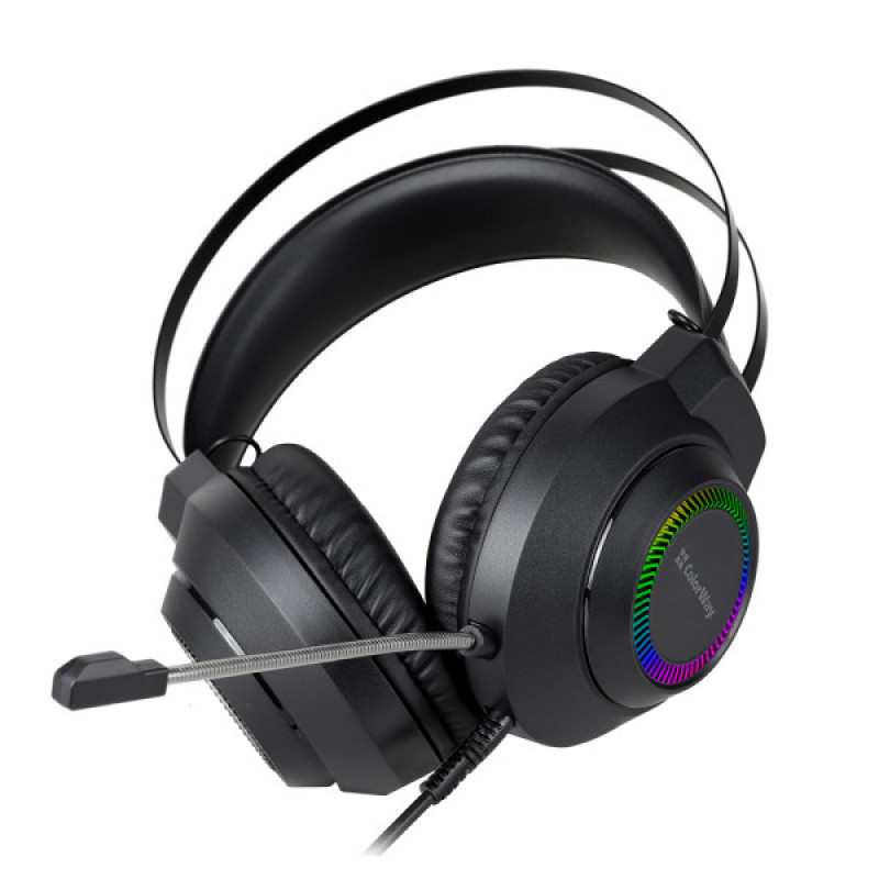 Навушники ColorWay BlazeCore RGB Black CW-HPG03BK