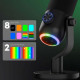 Мікрофон Streamplify MIC MINI-48-RGB-ST, чорний SPMC-MM1C327.11