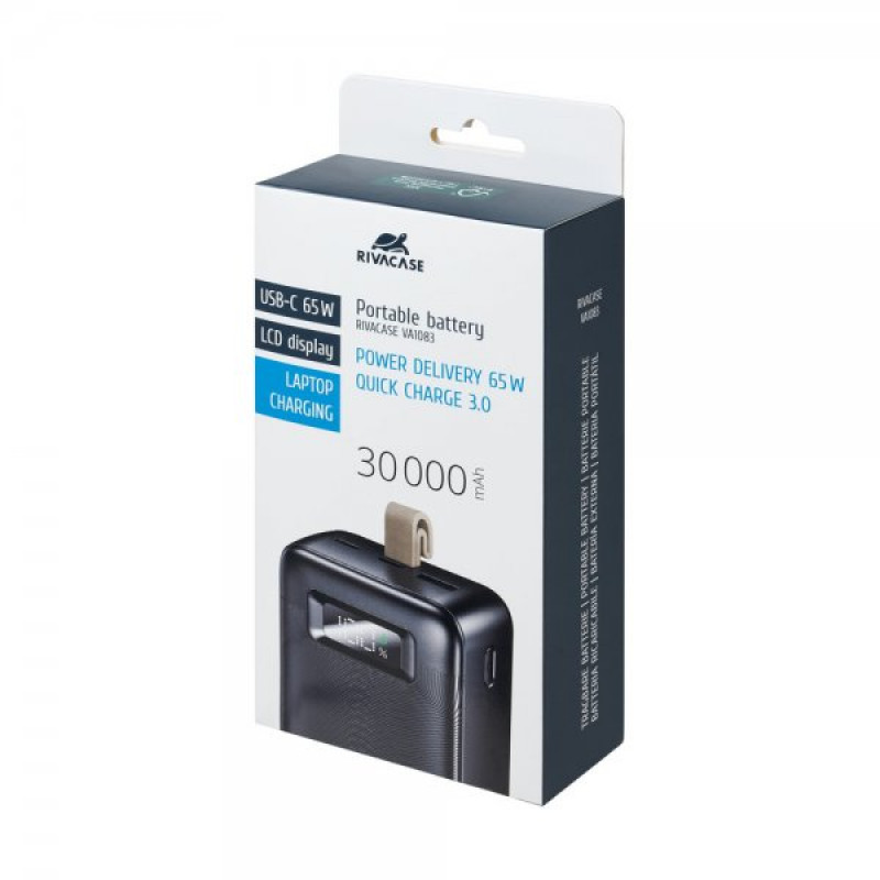 Power Bank Rivacase RIVAPOWER VA1083 (Black)