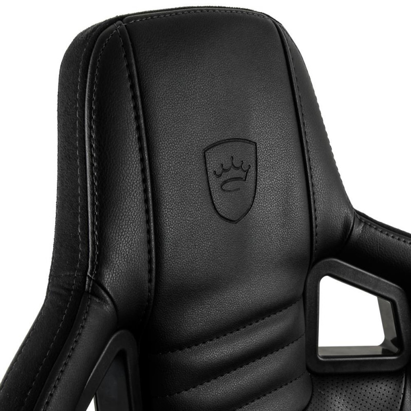 Ігрове крісло Noblechairs EPIC штучна шкіра, чорний NBL-PU-BLA-002