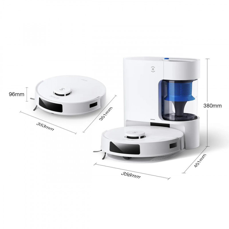 Робот-пилосос ECOVACS DEEBOT N20E PLUS YDLX11-3 WHITE
