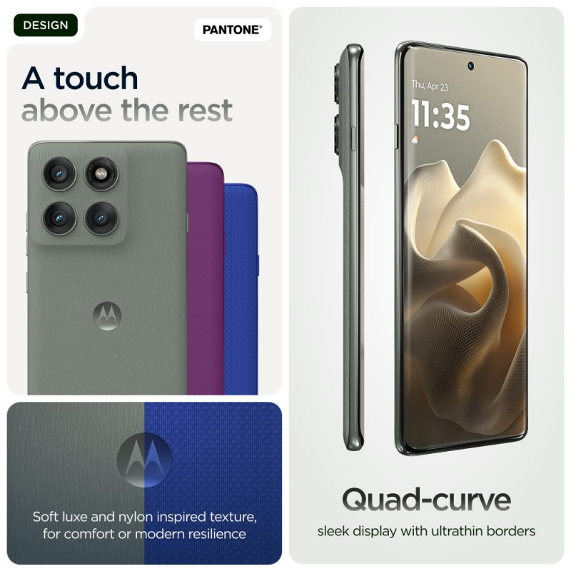 Смартфон MOTO EDGE 60 PRO 8/256 Shadow (green) PB7X0088RS
