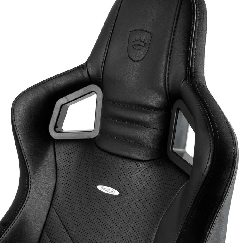 Ігрове крісло Noblechairs EPIC штучна шкіра, чорний NBL-PU-BLA-002