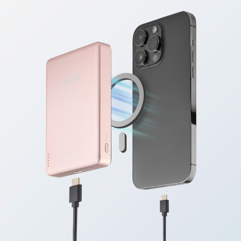 Портативний зарядний пристрій INTENSO USB 10000MAH MAG ROSE MW10000 7344033