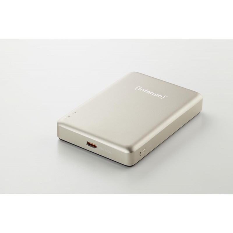 Портативний зарядний пристрій INTENSO USB 10000MAH MAG CHAMPAGNE MW10000 7344031