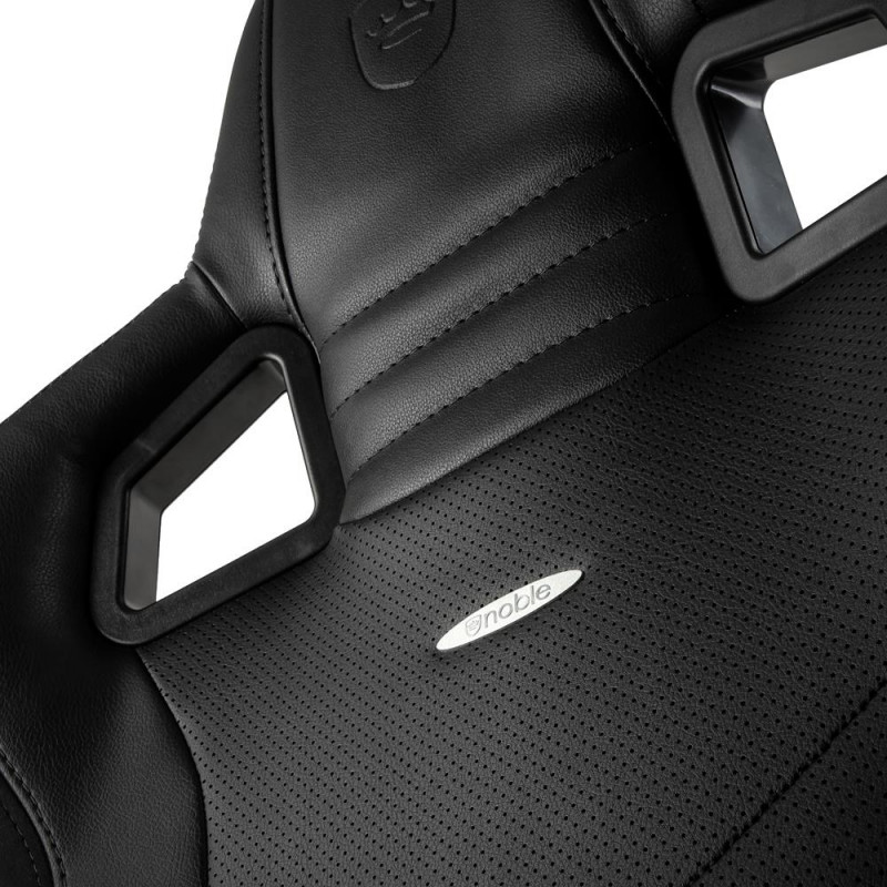Ігрове крісло Noblechairs EPIC штучна шкіра, чорний NBL-PU-BLA-002