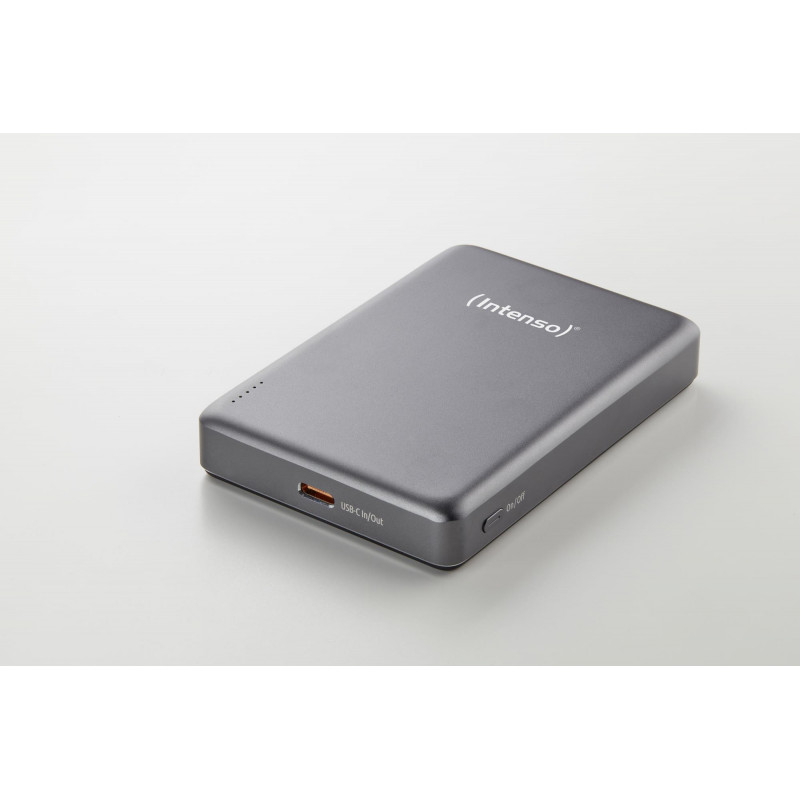 Портативний зарядний пристрій INTENSO USB 10000MAH MAG GREY 7344034