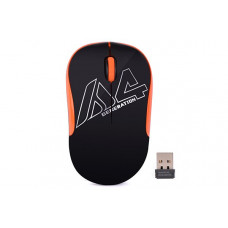 Миша A4-G3-300N USB V-Track,1000dpi, чорний + помаранчевий