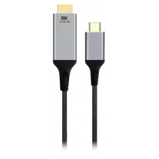 Кабель Cablexpert A-CM-HDMIM8K-2M, USB-C на HDMI, 2м