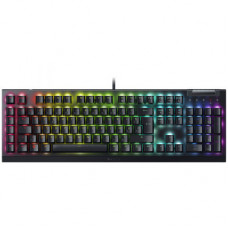 Клавіатура механічна Razer BlackWidow V4 X,Yellow Switch, USB-A, чорний RZ03-04702500-R3R1
