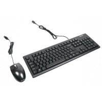 Комплект клавіатура+мишка KRS-83+OP-720, USB, Чорна