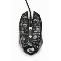 Миша MUS-6B-GRAFIX-01, USB інтерфейс, пiдсвiчування