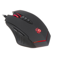 Миша ігрова A4-Tech Bloody V8M, чорна, з підсвічуванням, USB