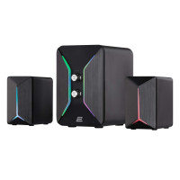 Акустична система 2E PCS301 RGB, 2.1, USB, Black