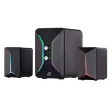 Акустична система 2E PCS301 RGB, 2.1, USB, Black