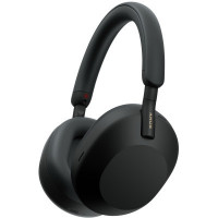 Навушники Sony Over-ear WH-1000XM5 BT 5.2, ANC, Hi-Res, AAC, LDAC, Wireless, Mic, Чорний