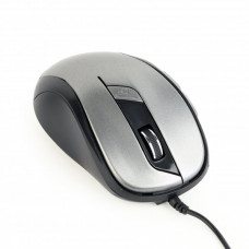 Миша Gembird MUS-6B-01-BG, USB, сіро-чорний