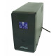 Джерело безперебійного живлення EnerGenie EG-UPS-033, LCD дисплей, USB порт, 1200 ВтA, чорний колір