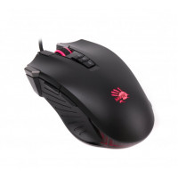 Миша ігрова A4-Tech Bloody V9M, чорна, з підсвічуванням, USB