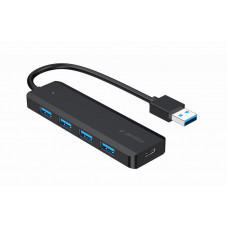 Хаб Gembird UHB-U3P4P-02 на 4 порти USB 3.1