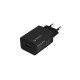Зарядний пристрій Colorway 1USB Quick Charge 3.0 (18W) Black (CW-CHS013Q-BK)