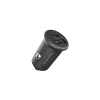 Авто зарядний пристрій Colorway 2USB (Type-C PD20W + USB QC3.0 ) (38W) Gray