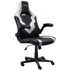Крісло Trust GXT703W Riye, шкіра, Foldable Armrests, білий 25130_TRUST
