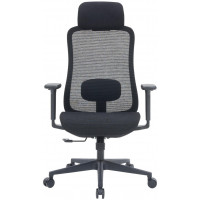 Крісло офісне OfficePro Wave OC670-B-B-B