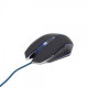 Ігрова миша Gembird MUSG-001-B, USB інтерфейс, синій