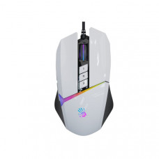 Миша ігрова A4Tech W60 Max Bloody, колір білий+чорний, Bloody