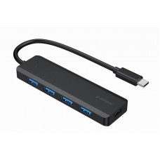 Хаб Gembird UHB-CM-U3P4P-01 на 4 порти USB 3.1