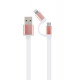 Кабель Cablexpert CC-USB2-AM8PmB-1M-PK, USB 2.0 AM-папа/Lightning+mUSB, 1.0 м.