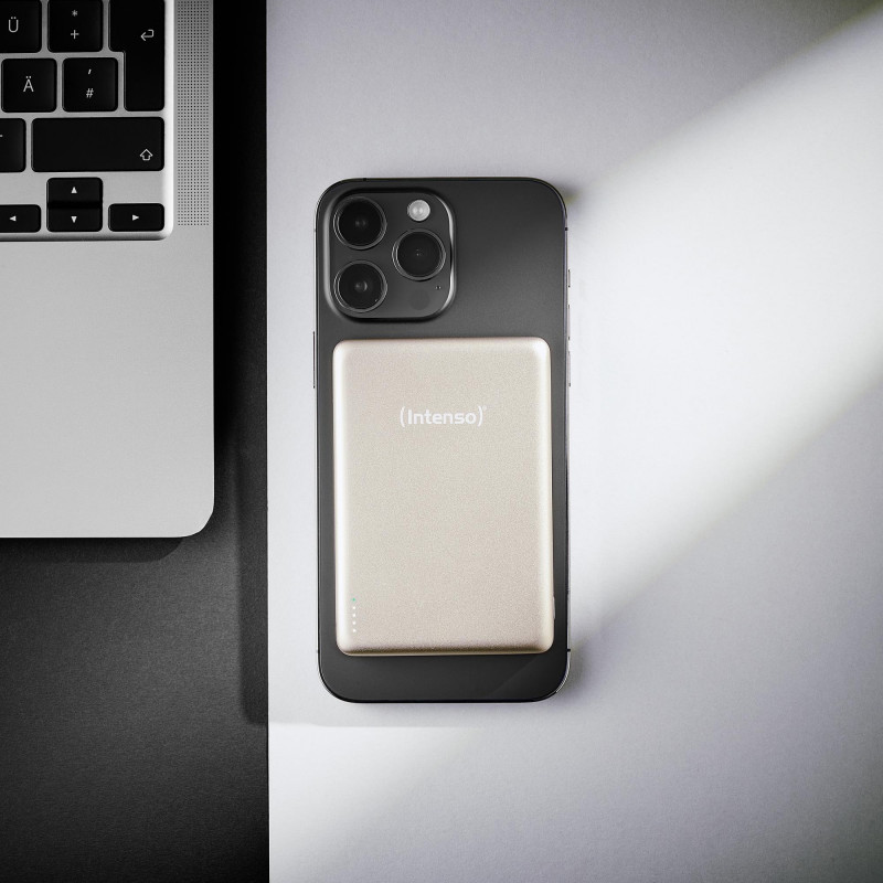 Портативний зарядний пристрій INTENSO USB 10000MAH MAG CHAMPAGNE MW10000 7344031
