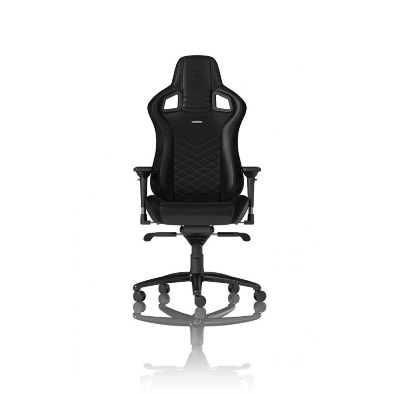 Ігрове крісло Noblechairs EPIC штучна шкіра, чорний NBL-PU-BLA-002