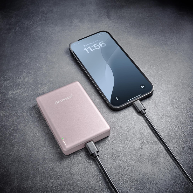 Портативний зарядний пристрій INTENSO USB 10000MAH MAG ROSE MW10000 7344033
