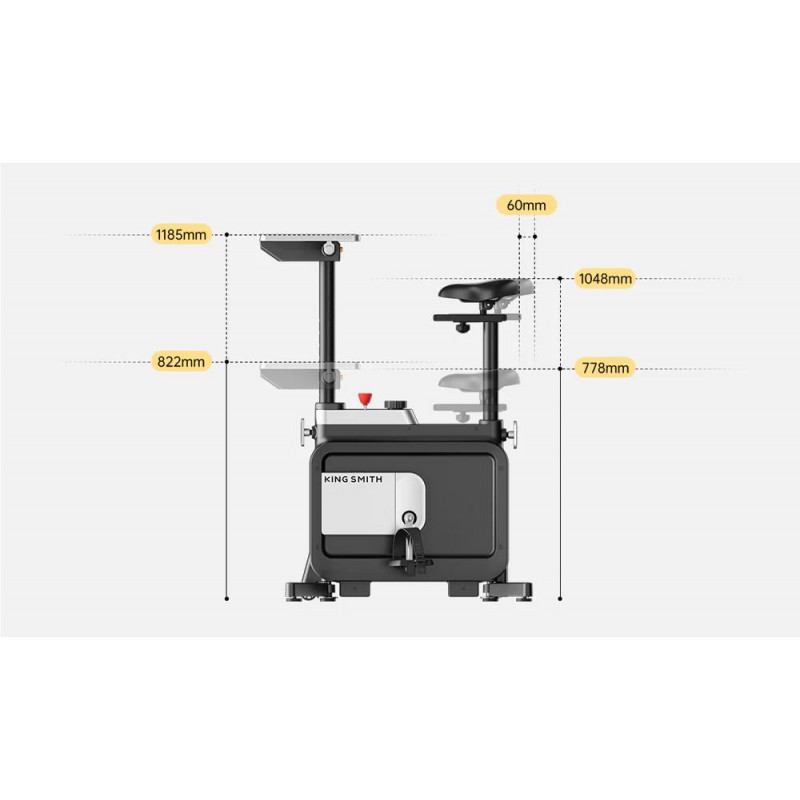 Велотренажер KINGSMIТH Workstation Bike W1B W1B