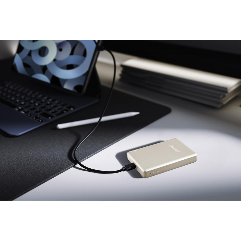 Портативний зарядний пристрій INTENSO USB 10000MAH MAG CHAMPAGNE MW10000 7344031