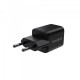 Мережевий зарядний пристрій Choetech PD5012-EU-BK, USB-A/USB-С