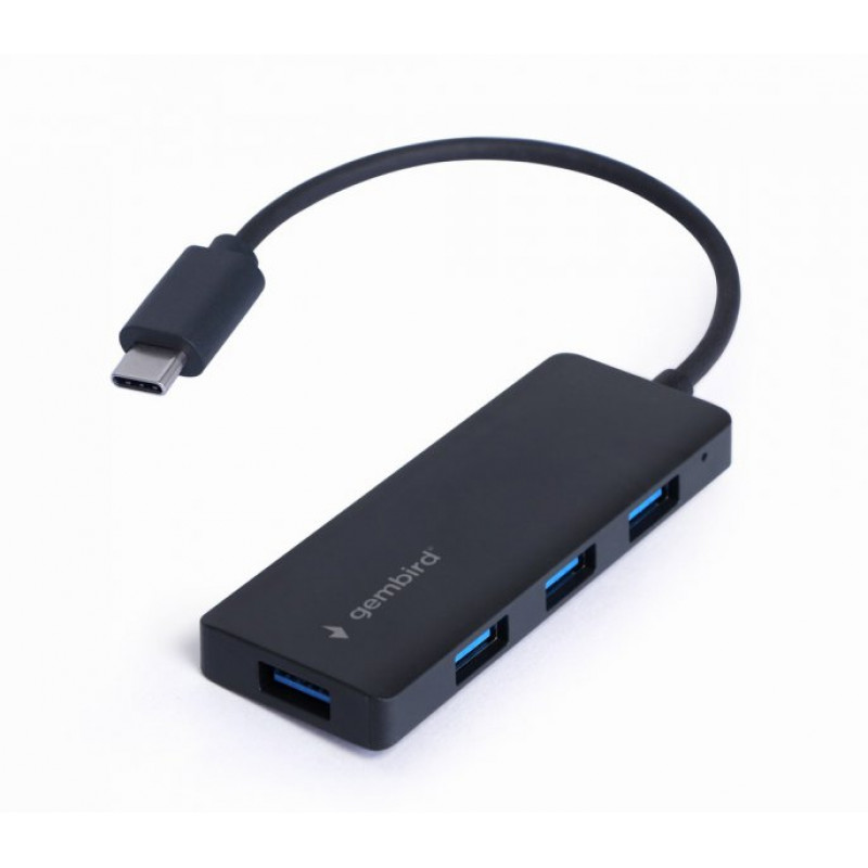Хаб Gembird UHB-CM-U3P4-02 на 4 порти USB 3.1