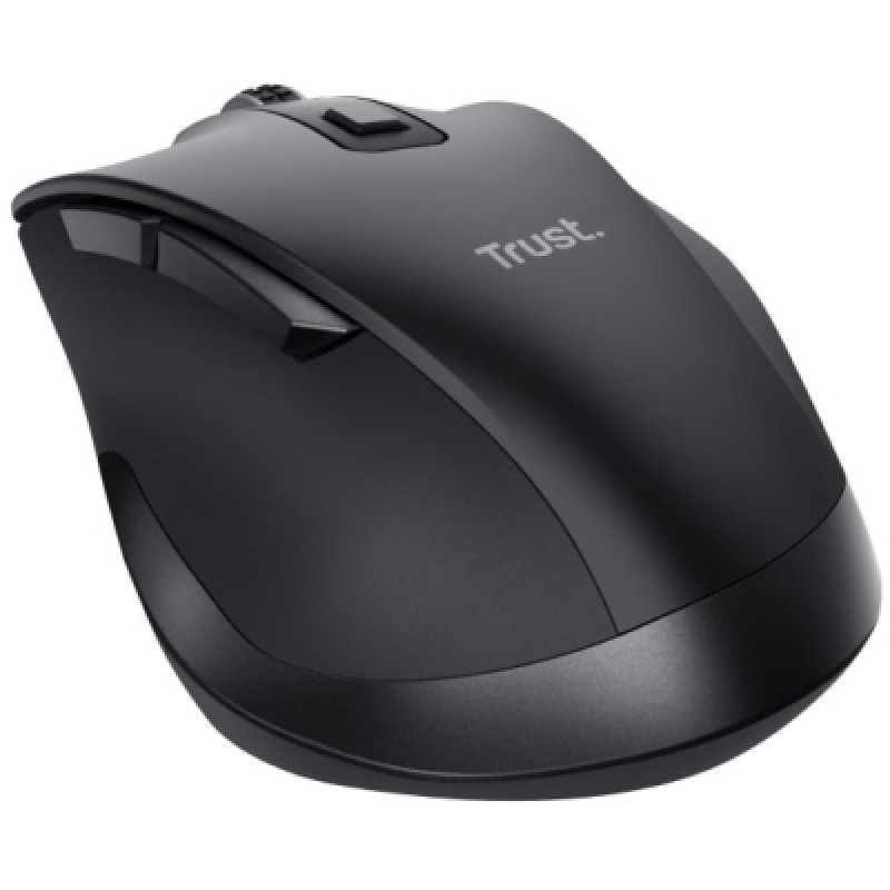 Миша Trust Fyda Rechargeable ECO, WL, Чорний 24727_TRUST