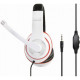 Навушники Gembird MHS-03-WTRDBK White/Red/Black