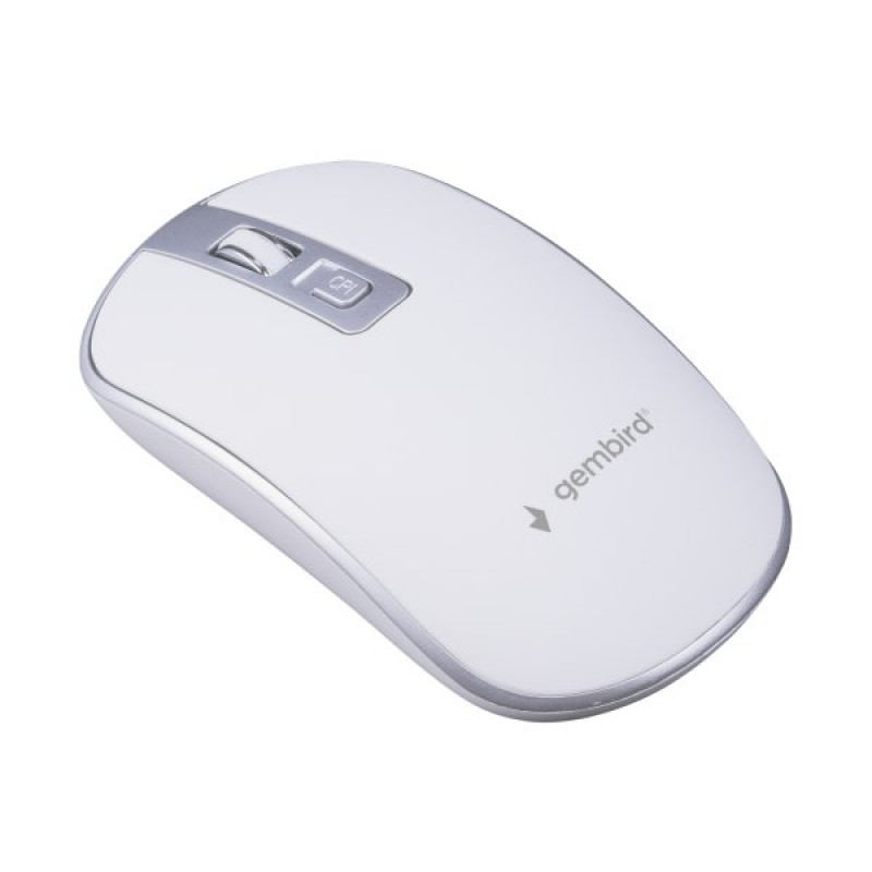 Миша Gembird, білий MUSW-4B-06-WS