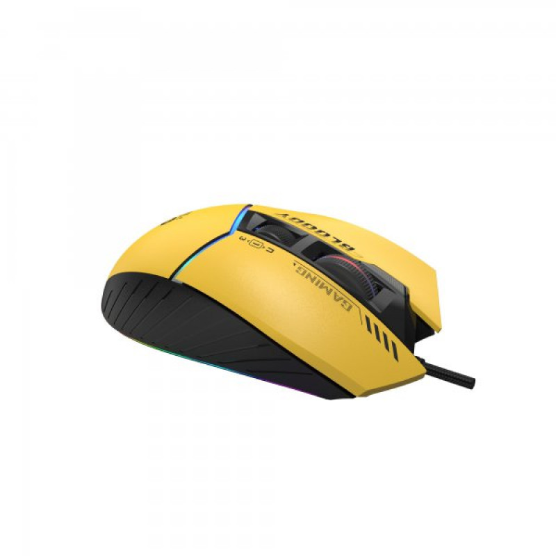 Миша ігрова A4Tech W95 Max Bloody, жовтий, Bloody