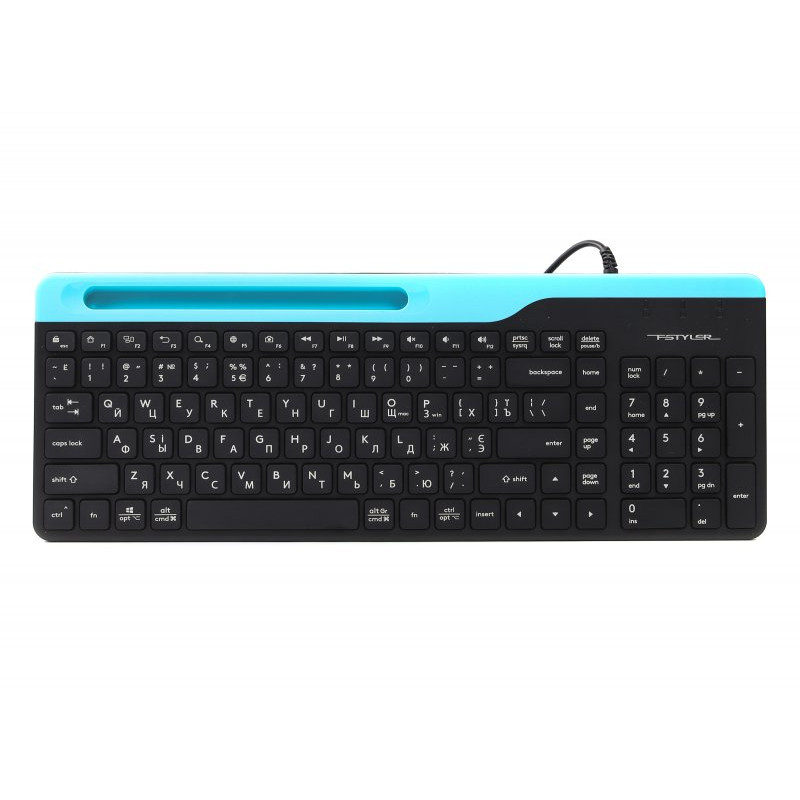 Клавіатура A4Tech Fstyler FK25 (Black), USB